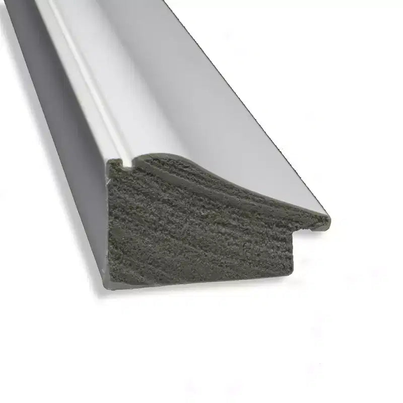30"x30" Non-Beveled White Narrow Square Wall Mirror