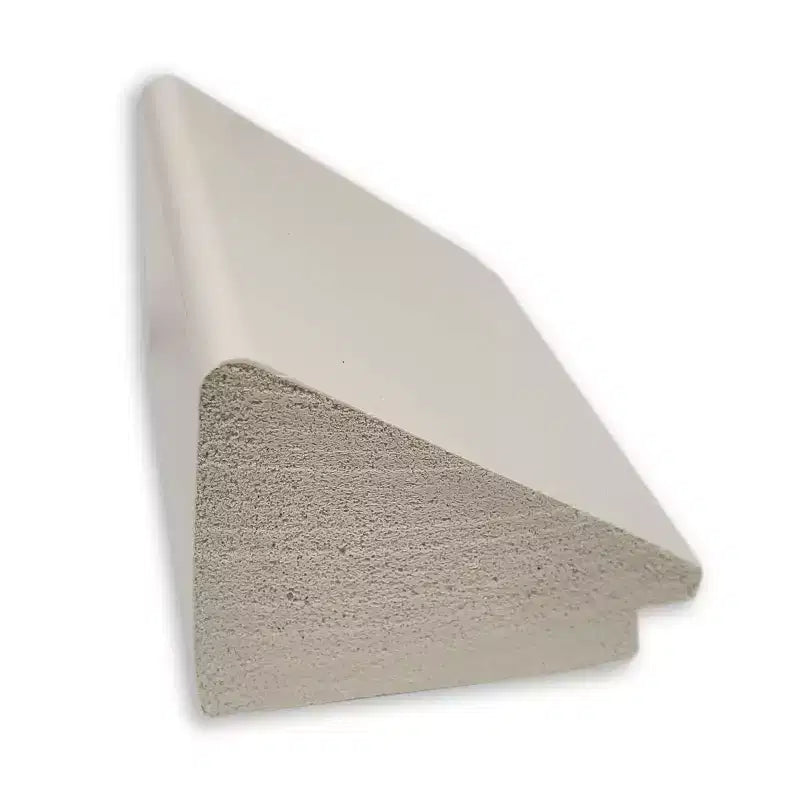 40"x28" Non-Beveled White Wall Mirror - Wedge Frame
