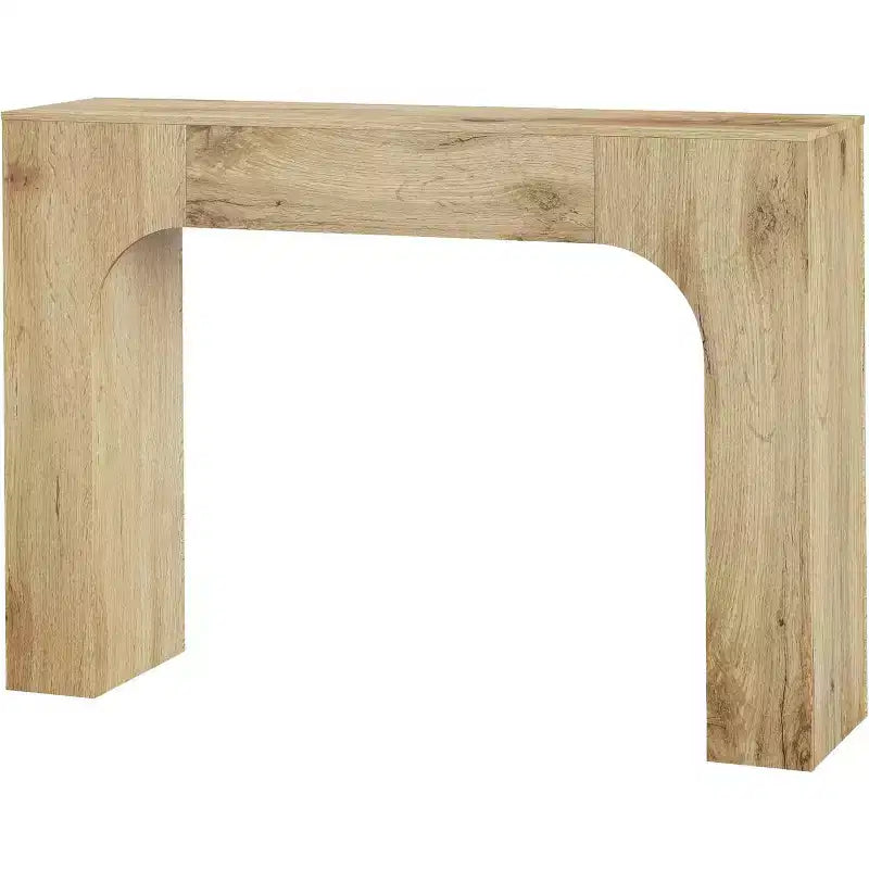 47" Rustic Farmhouse Console Table with Lower Shelf - Entryway and Hallway
