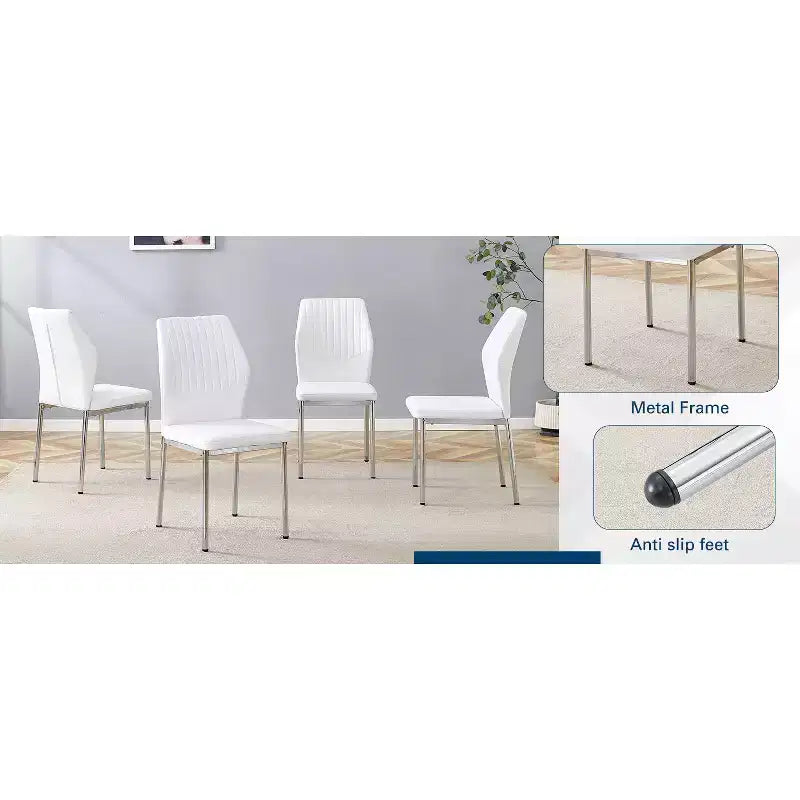 Modern Tufted Linen Dining Bench, Black Rubber Wood Legs