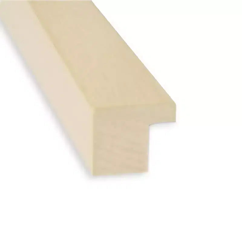 Petite Bevel Wood Bathroom Wall Mirror - Narrow Contemporary Frame