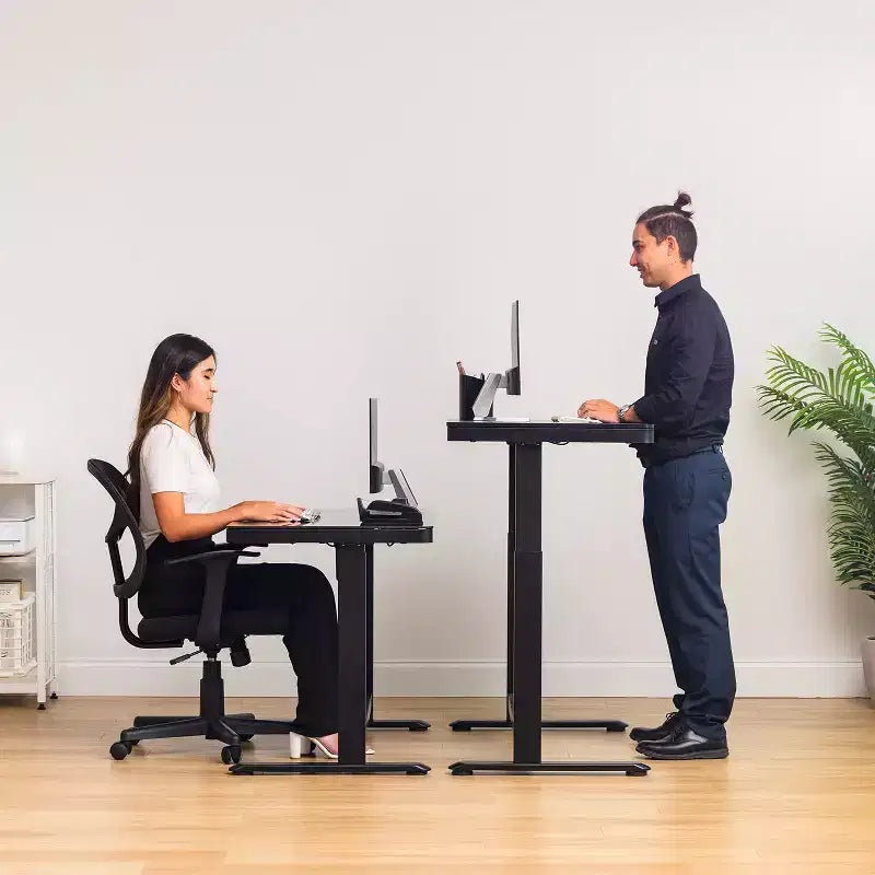 Electric Height Adjustable Standing Desk with USB Port