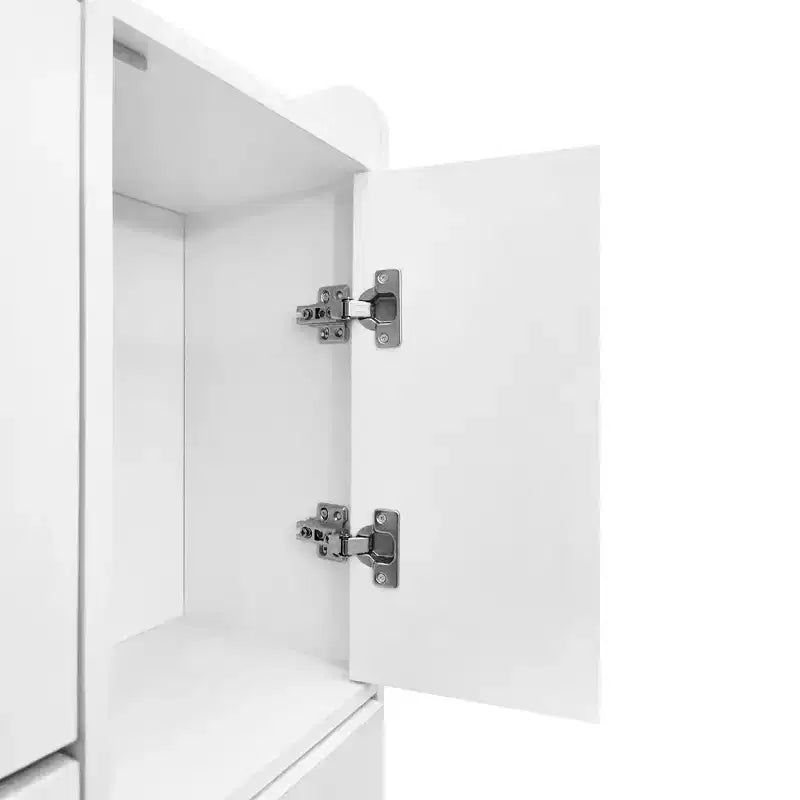 Shoe Cabinet with 3 Flip-Top Drawers and Pull-Down Seat