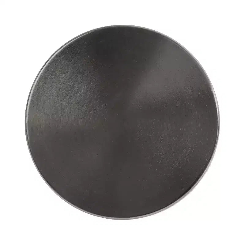 Round Iron Drink Table / Pedestal Side Table