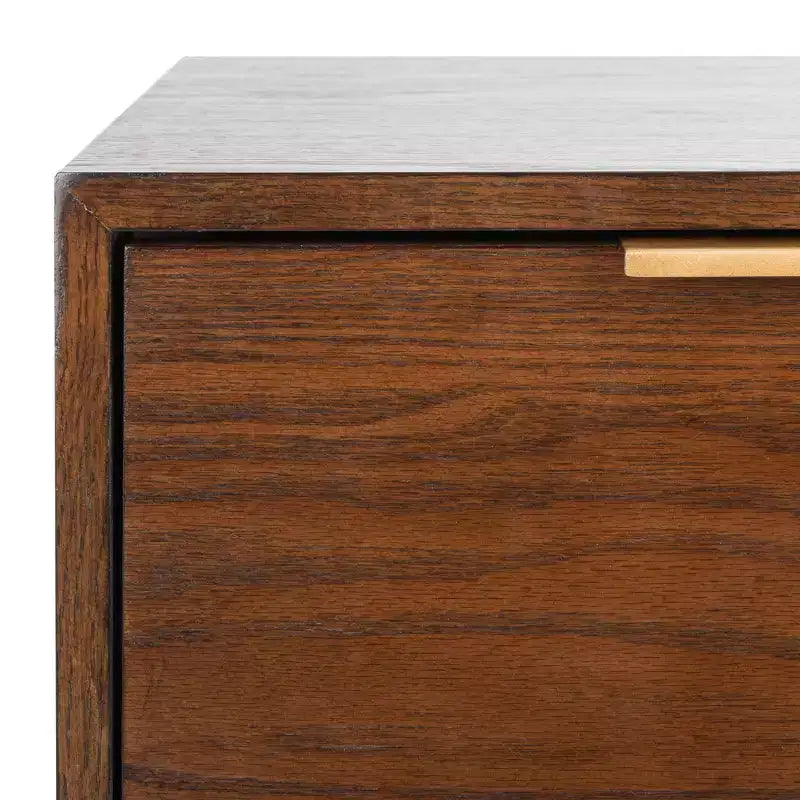 1-Drawer Nightstand with Velvet Drawer Lining
