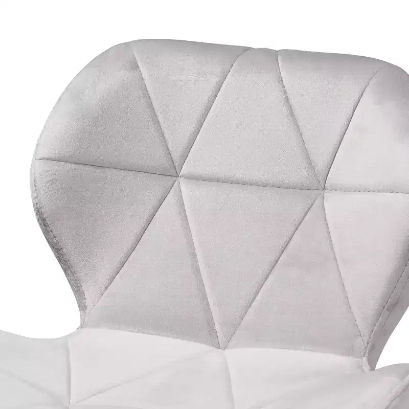 Contemporary Glam Velvet Swivel Office Chair