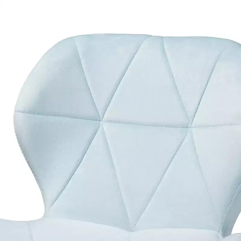 Contemporary Glam Velvet Swivel Office Chair