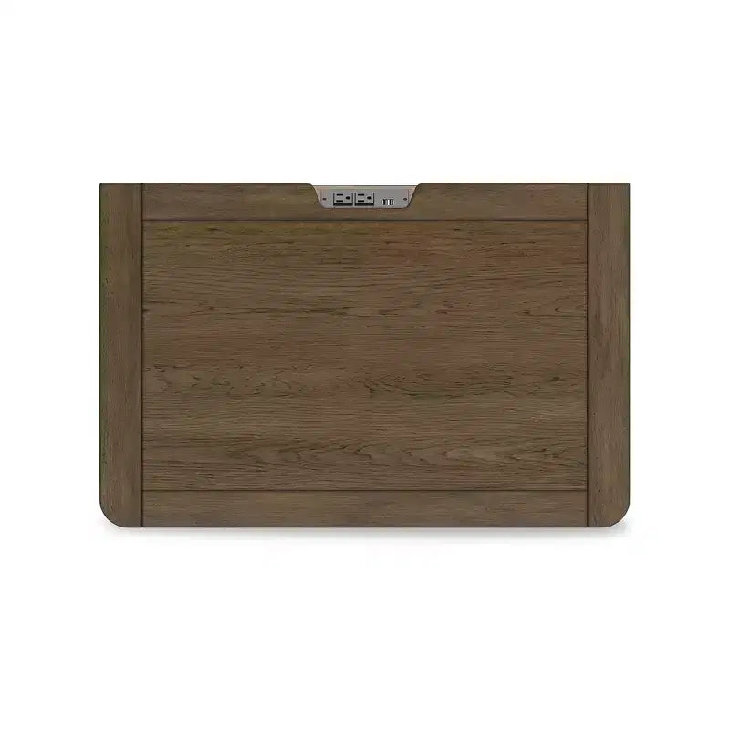 2-Drawer Nightstand, Light Brown