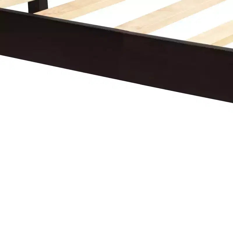 Queen/Full/Twin Size Wood Platform Bed Frame with Headboard