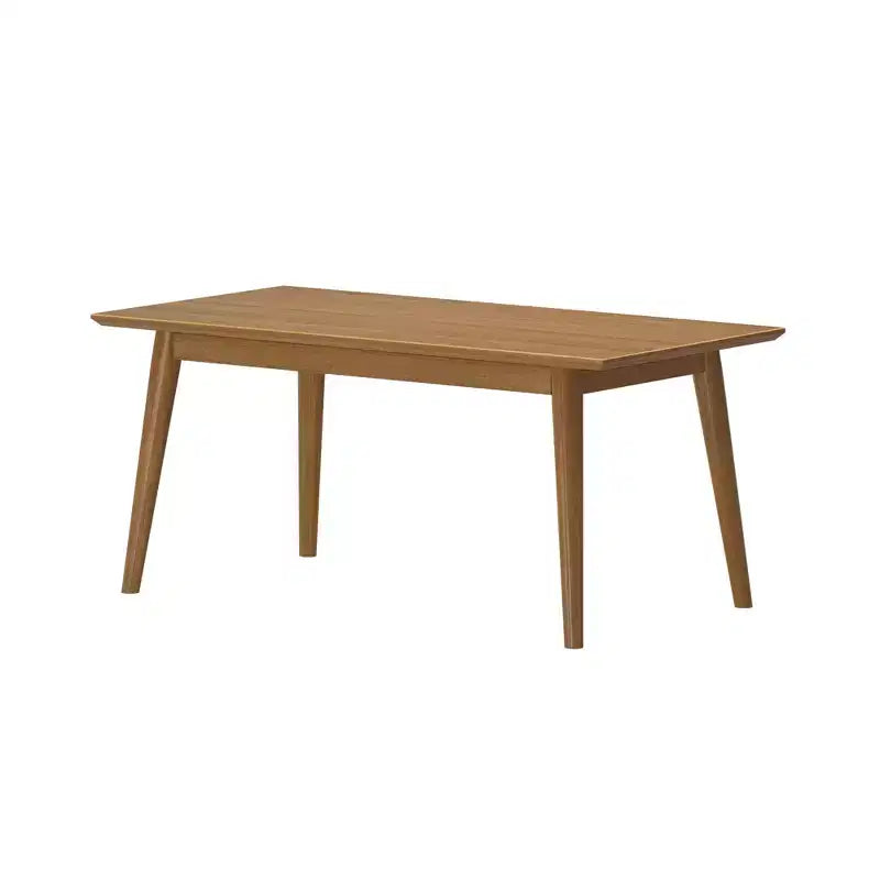 Solid Wood 40" Mid Century Modern Coffee Table for Living Room