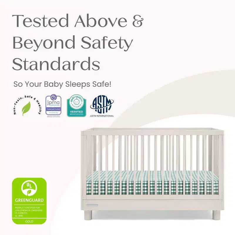 4-in-1 Convertible Full-Size Crib - Newborn to Toddler