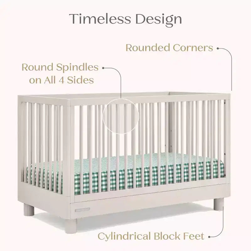 4-in-1 Convertible Full-Size Crib - Newborn to Toddler